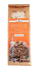 MIESZANKA CHLEBA BEZGLUTENOWE  Z PESTKAMI DYNI  500 G PIĘĆ PRZEMIAN 