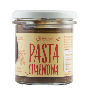 PASTA CHAŁWOWA SEZAMOWA Z DAKTYLAMI 300 G