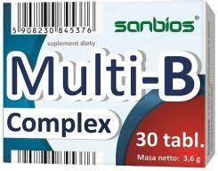SANBIOS MULTI B COMPLEX 30 TABL WITAMINA B
