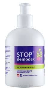 MYDŁO DO TWARZY I CIAŁA STOP DEMODEX 270 ML
