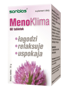 SANBIOS MENOKLIMA MENOPAUZA KONICZYNA 60 TABL