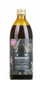 SOK Z OSTROPESTU 100% Z WITAMINĄ C 500 ML HERBAL