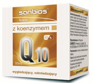 SANBIOS KREM Z KOENZYMEM Q10 WYGŁADZAJĄCY ODMŁADZA 50 ML