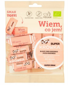 KRÓWKI BEZMLECZNE TOFFI BEZGLUTENOWE EKO 150 G