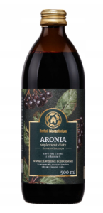 SOK Z ARONII ARONIA 100% WITAMINA C 500 ML HERBAL