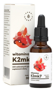 WITAMINA K2 MK7 AURA HERBALS Z NATTO krople 30ml