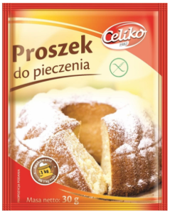 PROSZEK DO PIECZENIA CELIKO BEZGLUTENOWY 30g