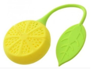 ZAPARZACZ DO HERBATY ZIÓŁ SILIKONOWY CYTRYNA