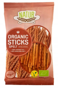 PALUSZKI ORKISZOWE EKOLOGICZNE PEŁNOZIARNISTE 45 g