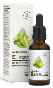 WITAMINA E FORTE AURA HERBALS W KROPLACH 30ML