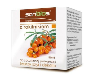 SANBIOS KREM Z ROKITNIKIEM DO CODZIENNEJ PIELĘGNACJI 50 ml