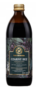 SOK Z CZARNEGO BZU 100% Z WITAMINĄ C 500 ML HERBAL