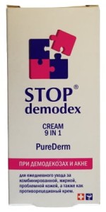 KREM DO TWARZY STOP DEMODEX 9W1 PUREDERM 50 ML