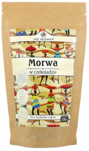 MORWA W CZEKOLADZIE 100G PIĘĆ PRZEMIAN BEZ CUKRU