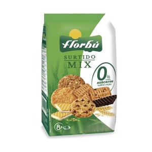 Florbu ciastka i wafelki mix bez cukru 270 g