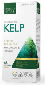 Medica Herbs kelp naturalny jod 60 kaps