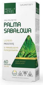 Medica Herbs palma sabałowa 160 mg prostata 60 kap