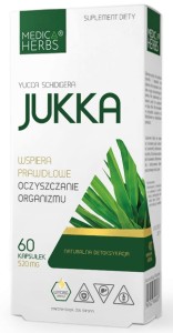 Medica Herbs jukka oczyszczanie 520 mg 60 kaps