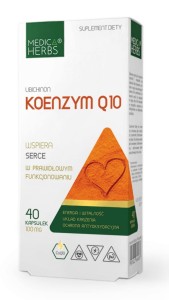 Medica Herbs koenzym Q10 ubichinon 100 mg 40 kaps