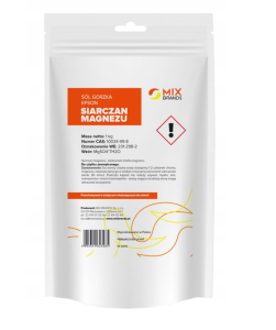 SIARCZAN MAGNEZU SÓL GORZKA EPSOM 1 KG BIG NATURE