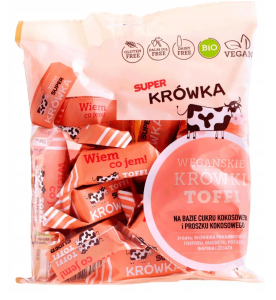 KRÓWKI BEZMLECZNE BIO TOFFI SUPER KRÓWKA