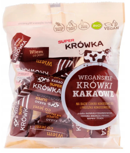 KRÓWKI BEZMLECZNE BIO KAKAOWE SUPER KRÓWKA