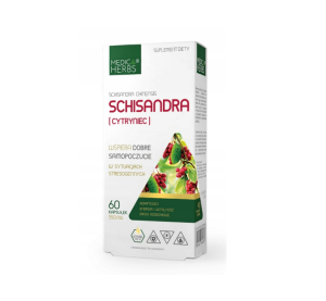 Medica Herbs schisandra cytryniec 550 mg 60 kaps