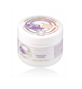 Editt krem do twarzy i ciała z czarnuszką i czosnkiem