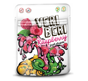 Veri beri wegańskie żelki pektynowe malinowe 50 g