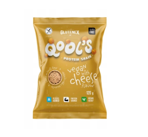 Glutenex Qools kulki snacki proteinowe serowe z soczewicy
