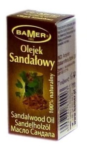 SANDAŁOWY 100% NATURALNY OLEJEK ETERYCZNY BAMER 7 ML