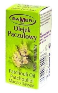 PACZULOWY 100% NATURALNY OLEJEK ETERYCZNY BAMER 7 ML