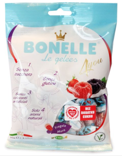 BONELLE żelki jeżynowo-truskawkowe 90 g.png