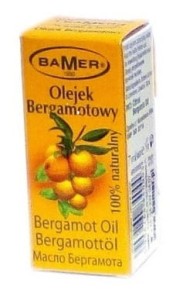 BERGAMOTOWY 100% NATURALNY OLEJEK ETERYCZNY BAMER  7 ML