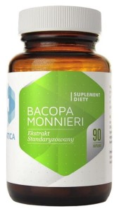 BACOPA MONNIERI koncentracja pamięć 90kap HEPATICA