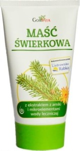 MAŚĆ ŚWIERKOWA Z EKSTRAKTEM Z ARNIKI 135 ml GORVITA