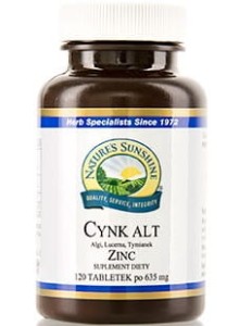 CYNK ALT NSP 120 TAB 635 mg  NATURE'S SUNSINE PRODUCT
