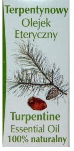 100% NATURALNY ETERYCZNY OLEJEK TERPENTYNOWY BAMER 7 ML