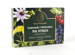 LAWENDA I RÓŻENIEC NA STRES HERBAL MONASTERIUM