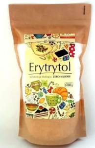 ERYTRYTOL 1000G SŁODZIK PIĘĆ PRZEMIAN BEZGLUTENOWY