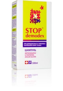 SZAMPON DO WŁOSÓW STOP DEMODEX 100 ML