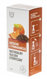 OLEJEK ETERYCZNY GOŹDZIKI Z POMARAŃCZĄ 12 ML