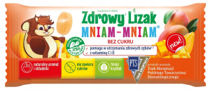 ZDROWY LIZAK MNIAM Z KSYLITOLEM MANGO BEZ CUKRU 6 g