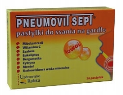GORVITA PNEUMOVIT SEPT DO SSANIA NA GARDŁO 16 SZT