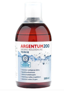 SREBRO KOLOIDALNE TONIK 25 PPM 500ml