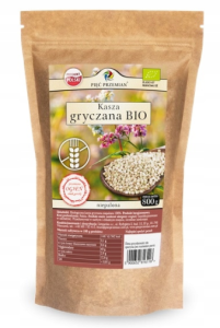 KASZA GRYCZANA NIEPALONA BIO 800 G PIĘĆ PRZEMIAN