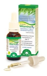 WITAMINA K2 MK-7 NATURALNA KROPLE JACOBS 20 ml