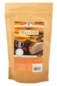 MĄKA TEFF BEZGLUTENOWA 500 G PIĘĆ PRZEMIAN 
