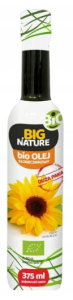 OLEJ SŁONECZNIKOWY BIG NATURE BIO 375 ML ZIMNOTŁOCZONY