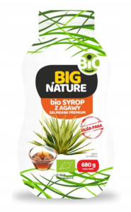 BIO SYROP Z AGAWY SALMEANA PREMIUM BIG NATURE 680 G